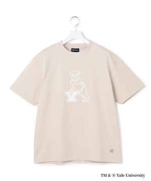 【YALE別注】【UNISEX】ブルドッグ プリント Tシャツ