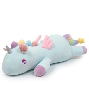  マザーガーデン ユニコーン ぷにもち 抱き枕 68cm 《ミントブルー》