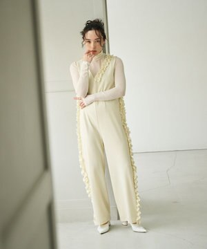 【洗濯機可能/ストレッチ】ホイップクリームオールインワン