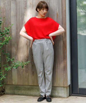  【新色追加/洗濯機可/UVカット/ウエストゴム/ストレッチ】7daysデイリーパンツ