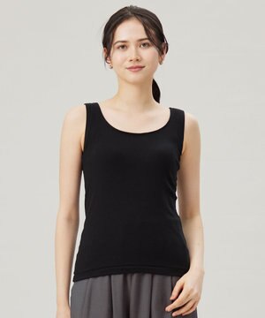  【ワコールコラボ】【洗える】カップイン タンクトップ