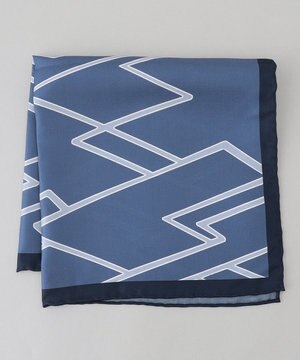  日本製【シルク100％】オリジナル柄チーフ