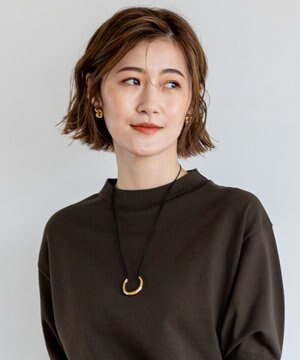 【Oggi8月号掲載】フープトップ ネックレス