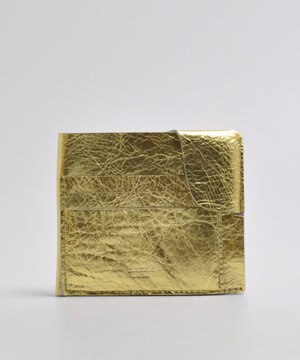  メタリックレザー スマートウォレット