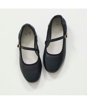  アシンメトリーメリージェーンパンプス