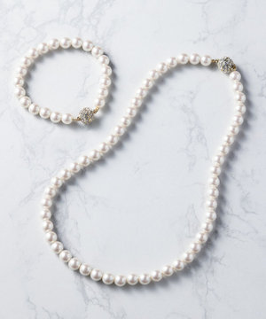 【好評につき追加/VERY3月号掲載】3WAY パール ネックレス