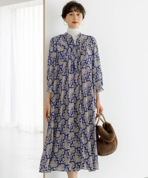 【洗える】Ratti ヴィンテージペイズリープリント ワンピース