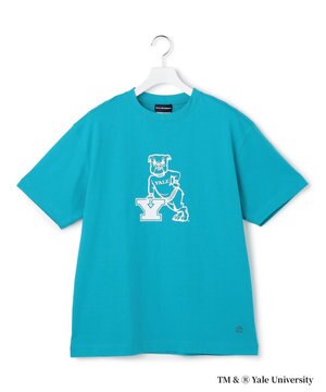  【YALE別注】【UNISEX】ブルドッグ プリント Tシャツ