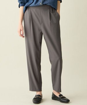  【ウエストゴム】イージーテーパードパンツ