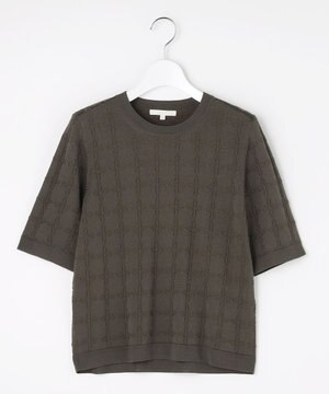  ジオメトリックアセテート プルオーバー