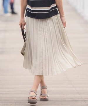  ラミータンブラー プリーツ スカート