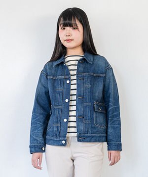 【洗える/ストレッチ】modern jacket type 2nd. デニムジャケット USED WASH