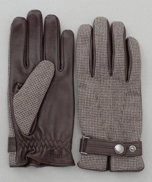  【スマホ対応】DRAGO/ドラゴ ウールレザーコンビ グローブ