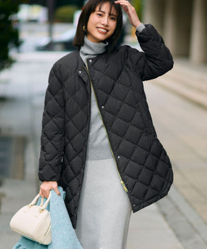 【自宅で洗濯OK / 軽量で暖かい】TAIONコラボ 2WAY キルティングダウン