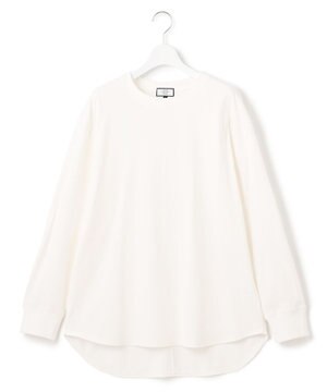  【WOMEN】ラウンドヘム ロングスリーブTシャツ