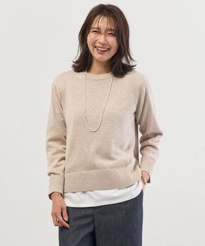  Reeves Shine クルーネック ニット