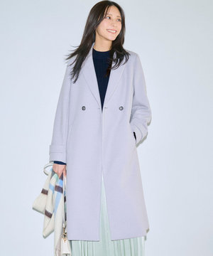  ウールライクロング チェスターコート