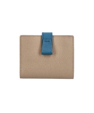  日本製 本革 バイカラーnoble 二つ折れウォレット