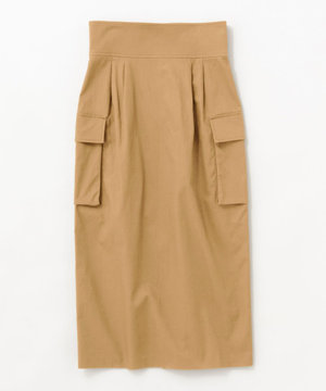 【uncrave WHITE】リネンコットン チノ スカート