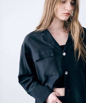 リヨセルシルクローン シャツ