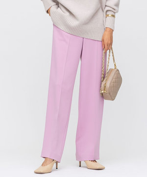 【CLASSY.掲載】トリアセダブルクロス ストレートパンツ