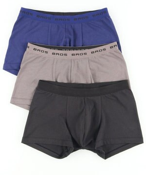  ボクサーパンツ【3枚セット】オーガニック綿混(本体) フロント快適設計 肌あたり軽減設計 前閉じ 下着 GT3333 /ブロス バイ ワコールメン