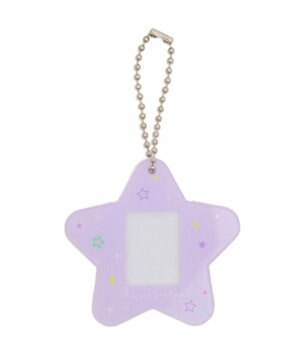  【痛バ＆推し活グッズ】カラフルスターIDフォトケースキーホルダー