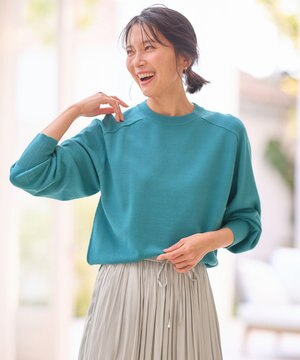 スプリングラグランニット