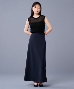  マット サテン フレアスカート（uncrave STANDARD）
