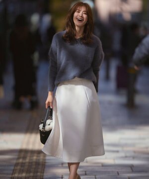 【洗える】GEMINIサテン スカート