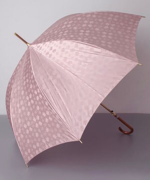  【 NINA RICCI（ニナ リッチ）】　ハト柄ジャカード ジャンプ雨傘 (長傘)