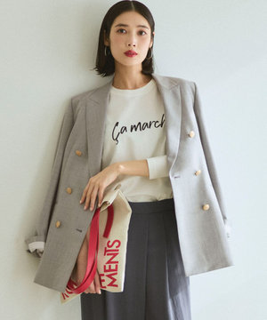 【VERY/Oggi/CLASSY掲載】TWギャバジン テーラード ジャケット