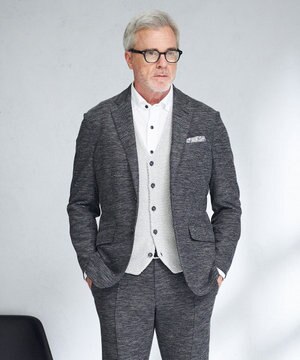  【JAPAN FABRIC】ジャージー ジャケット