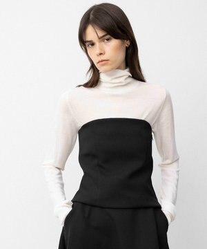 【Nave】リュクスウール タートルネック ニット