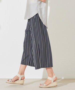 【UVケア】エアリードレープスムース ワイドパンツ