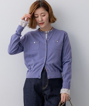  【先行予約】プレミアムビオコットン ポケット カーディガン