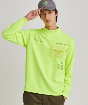 【ストレッチ / 快適 / 一枚でサマになる】【MEN】NEW ポケットモックT