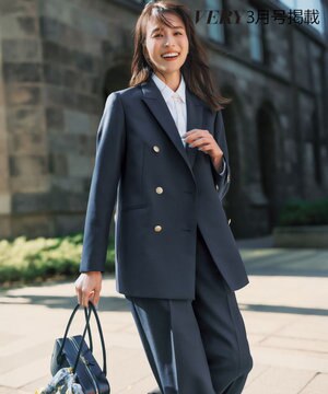  【VERY掲載】TWギャバジン テーラード ジャケット