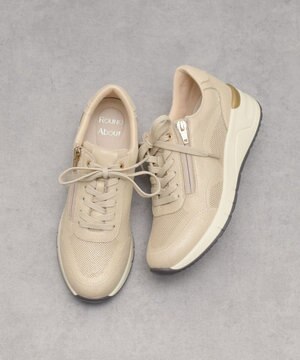  【Round About】サイドジップスニーカー