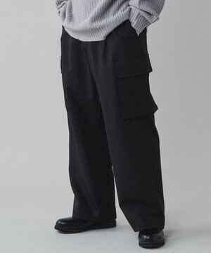  トロミ　ルーズカーゴスラックス