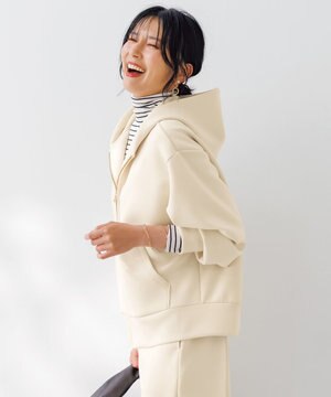 【新色登場/WEB限定】BEAUTY FORM JERSEY ZIPパーカー