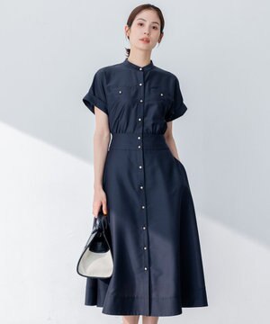 【洗える・涼感】シアーボイル ワンピース