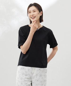  【洗える】フライスジャージー カットソー