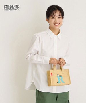  8599【スヌーピー】IP.ベビールー.ボックスジュート.ピーナッツ-9D