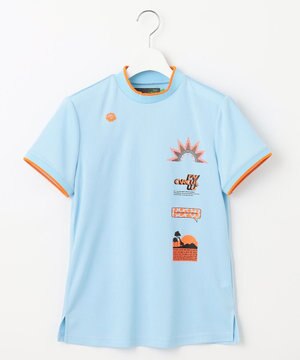 【UVカット / 吸水速乾】【WOMEN】グラフィティ モック T ゴルフウェア レディース
