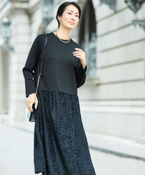  【カタログ掲載】ジャカードコンビ ワンピース