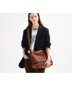  ホースレザーバッグA4ショルダー