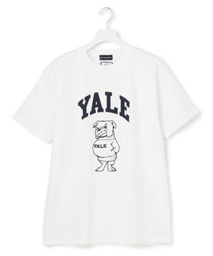  【UNISEX】YALEアーチロゴTシャツ