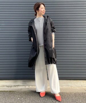 【ストレッチ/洗える】出会えるパンツ ワイド