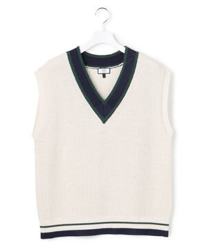  【UNISEX】チルデンニット ベスト